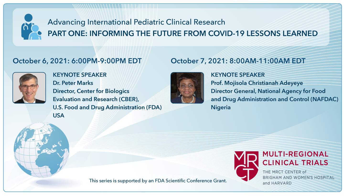 Advancing International Pediatric Clinical Research Webinar Series 